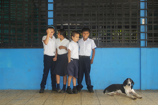 schoolkids Costa Rica
