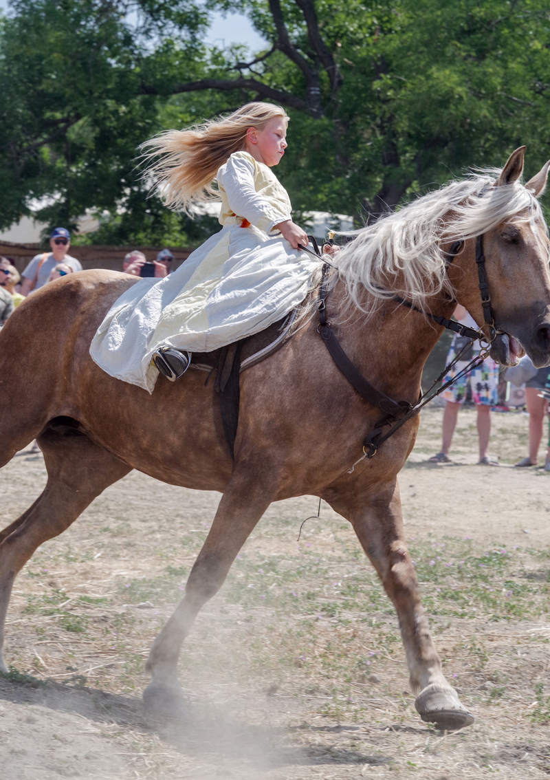 Юная амазонка
