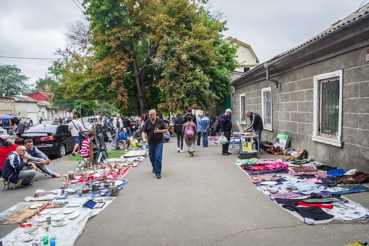 Одеська барахолка на Молдаванці