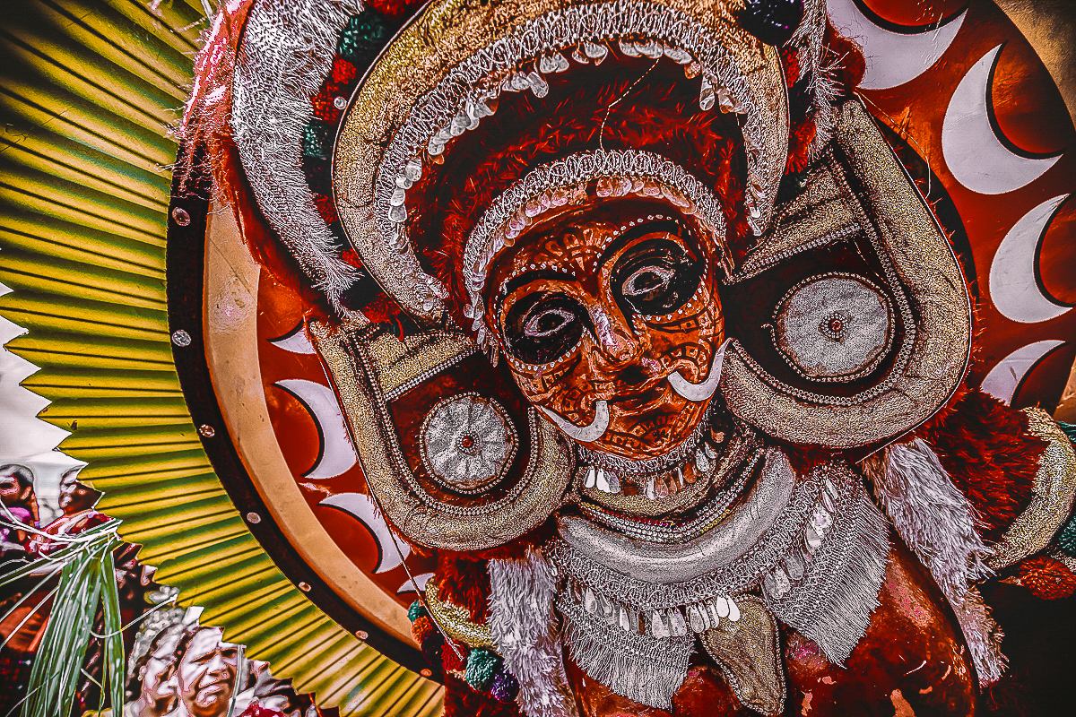 Theyyam bent doll