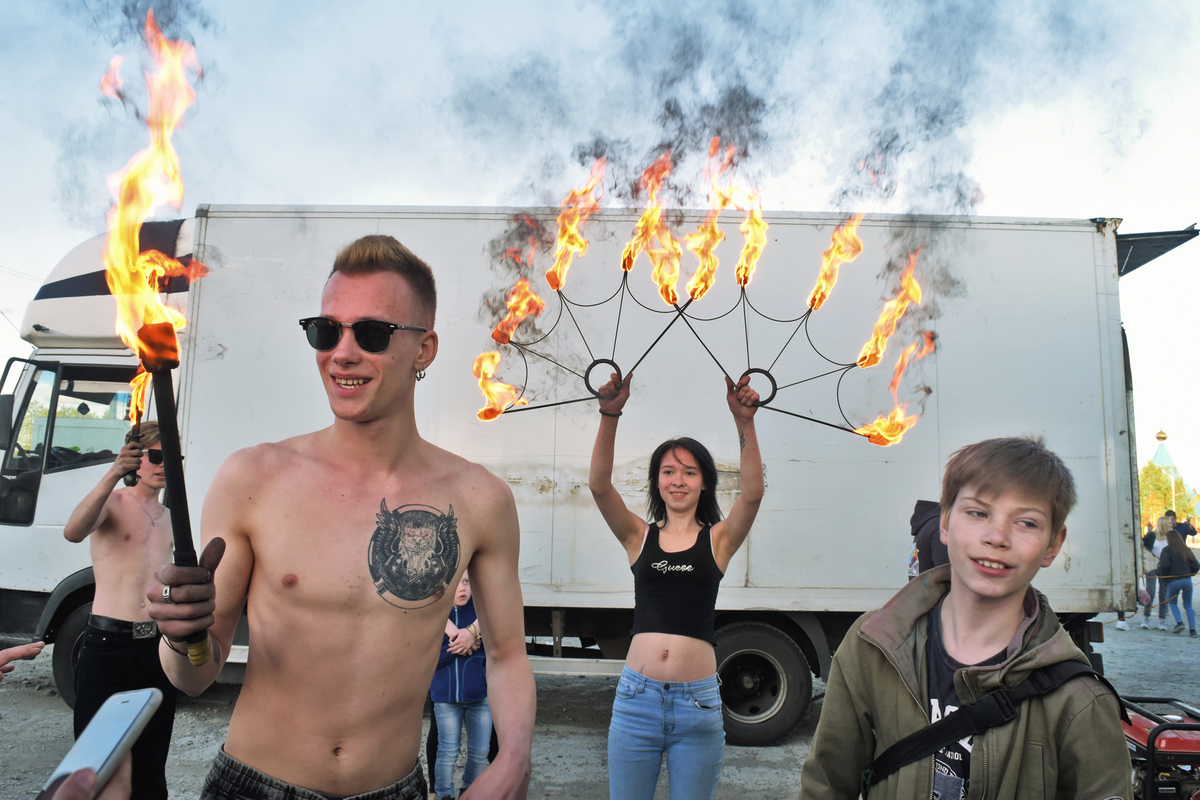 Огненное шоу