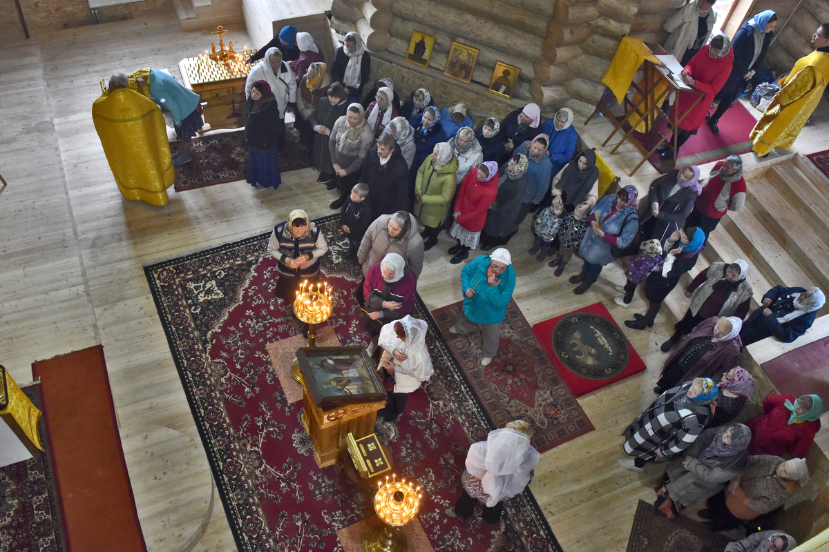 Служба в новой церкви