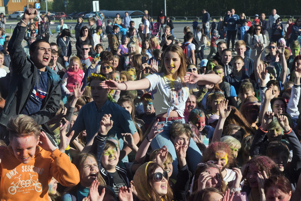 Фестиваль красок