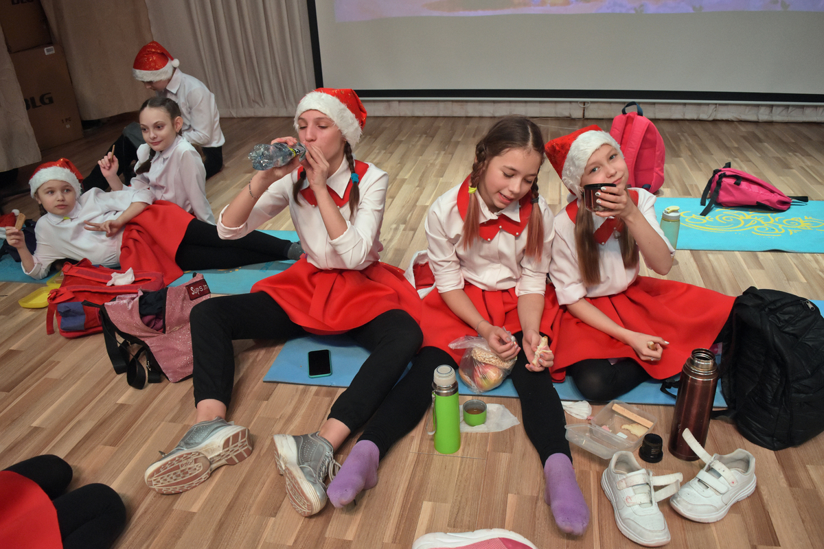 Отдых на сцене