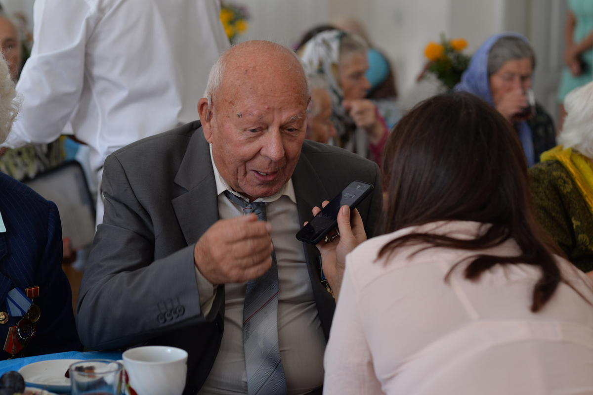 портрет ветерана