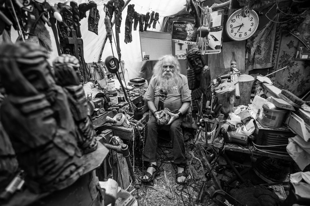 Meeting with the artist