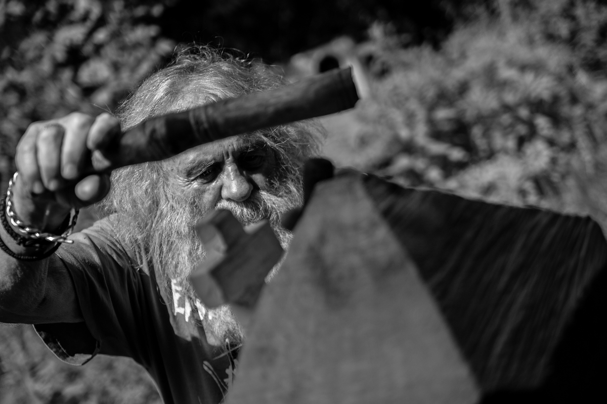 Meeting with the artist