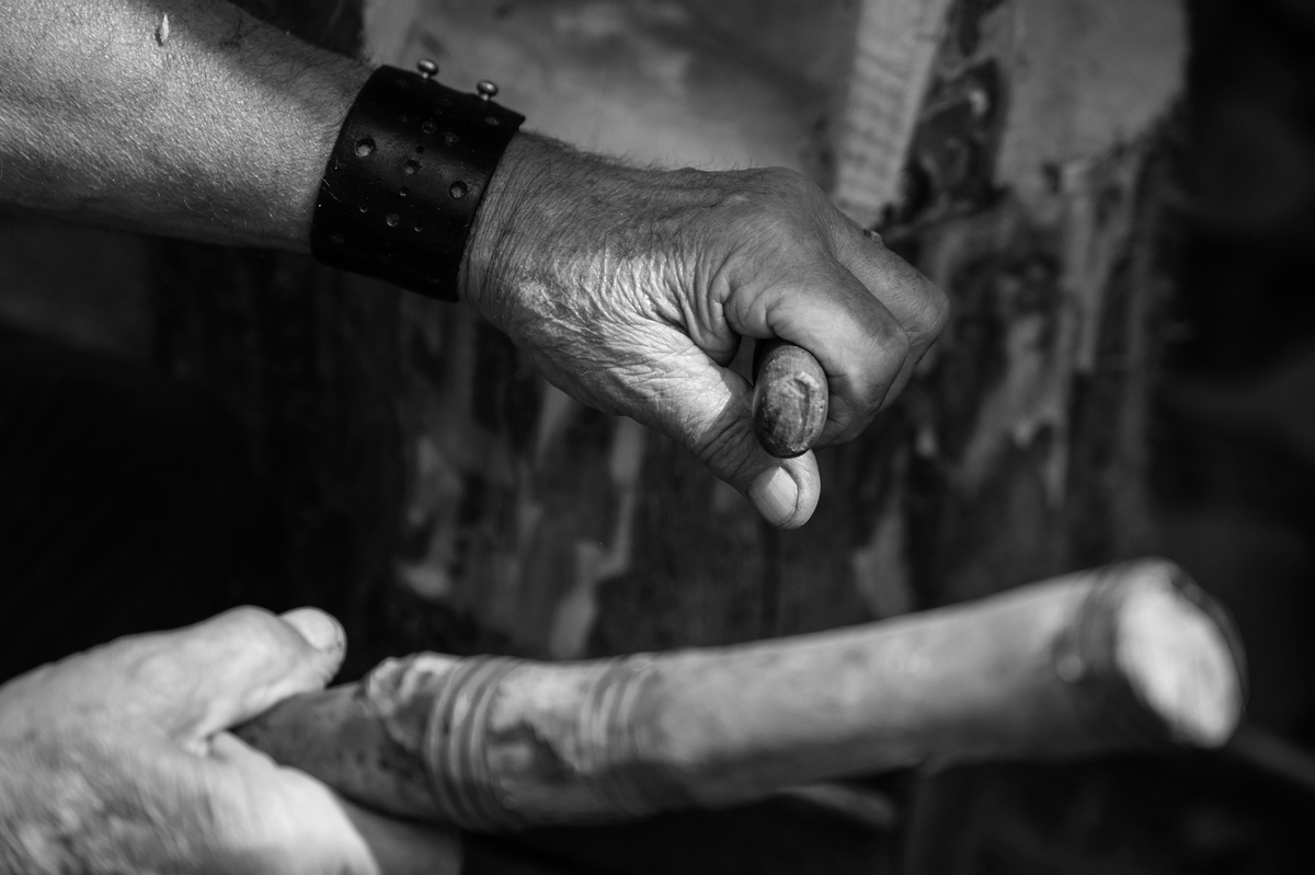 Meeting with the artist