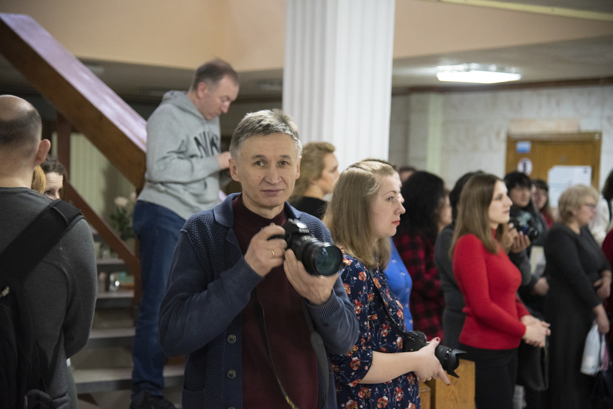 на виставці