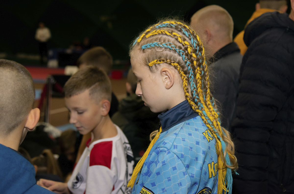 дівчина патріот