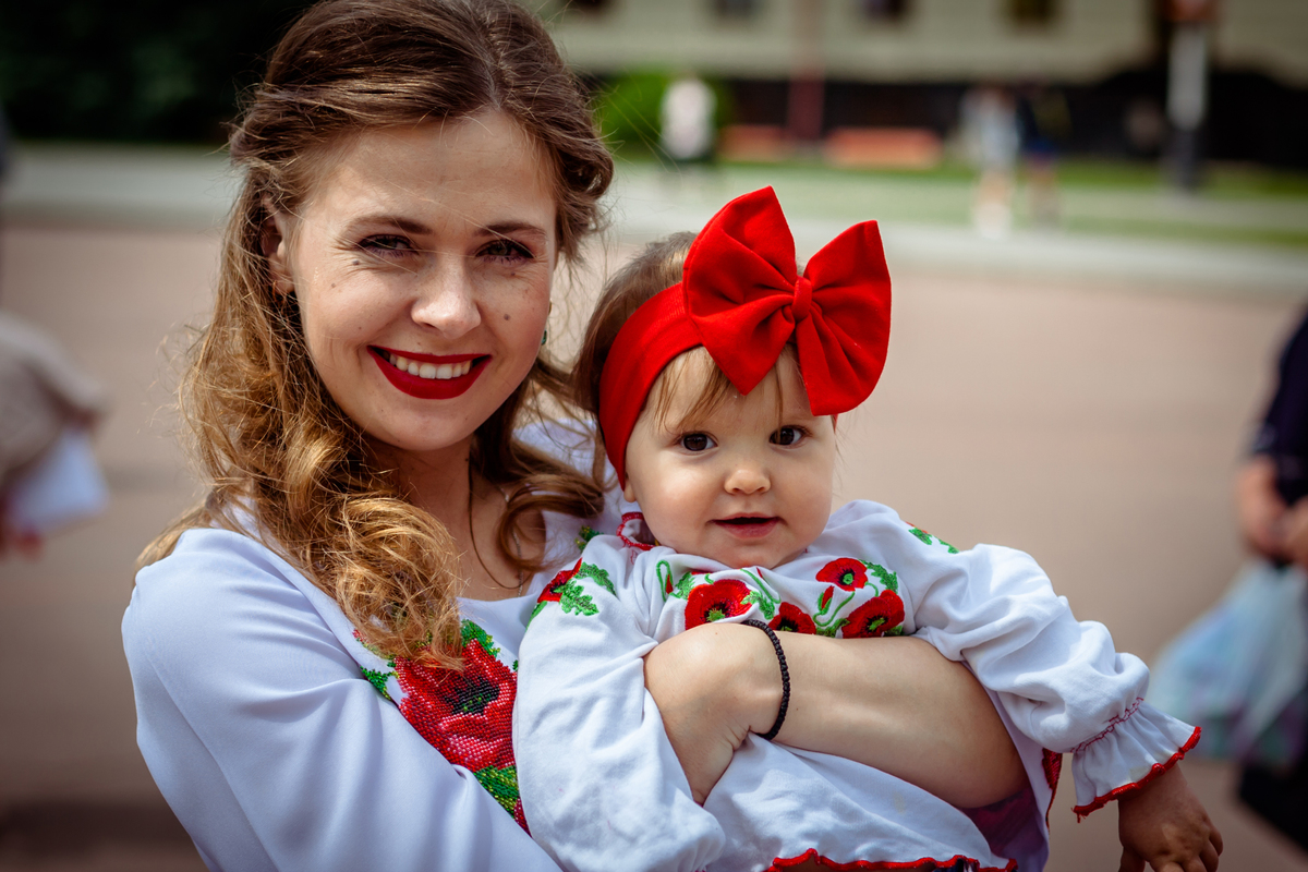 На святі з малечою