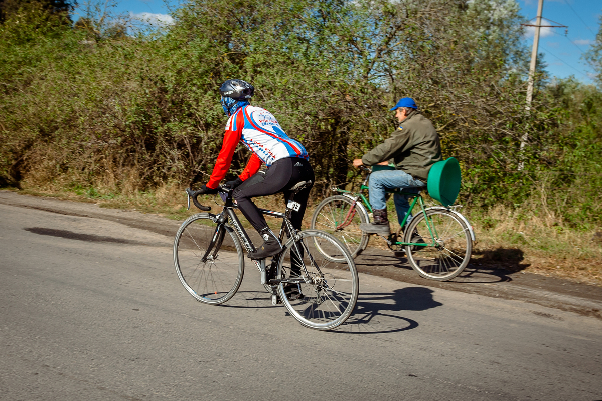 Дорога через села...