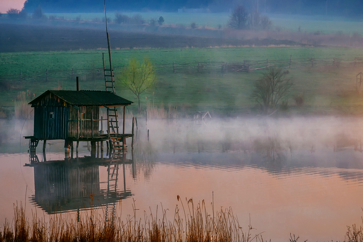 Будинок на воді.