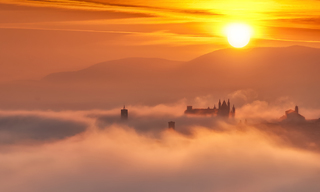 Temple in the morning