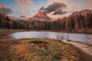 At the Mountain Lake