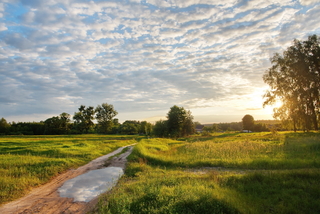 Вечер после дождя