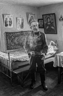 Ded with the Bukovynka