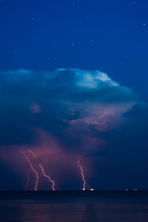 Грозовий фронт в Чорному морі