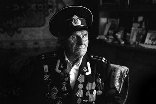 portrait of a war veteran