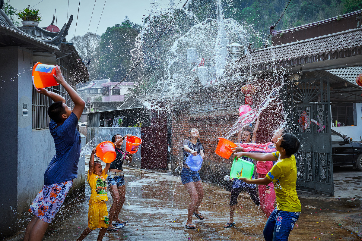 Our Water-splashing Festival