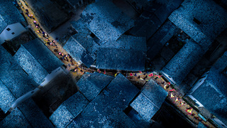 Grand event of ancient village