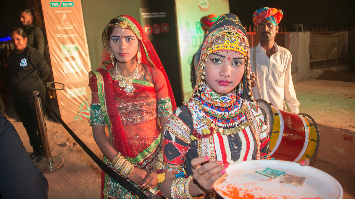 Welcoming guests traditionally