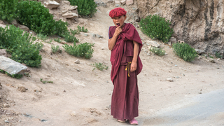 Pondering Monk