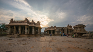 Sunrise at Heritage Hampi