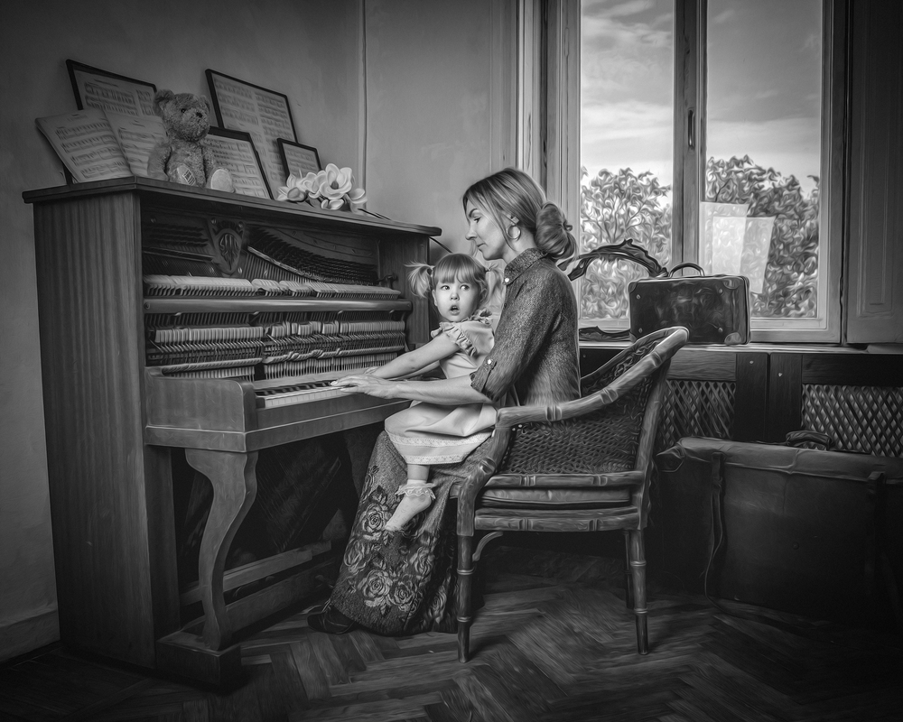 Piano lesson