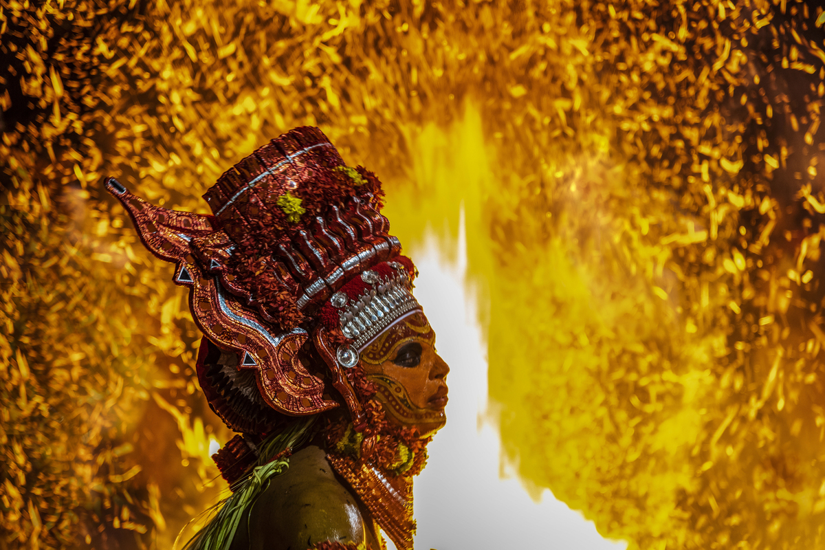 Portrait of a God- Theyyam
