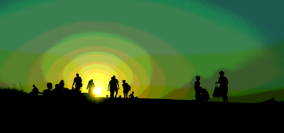 Вечірнє сонце, дякую за день!