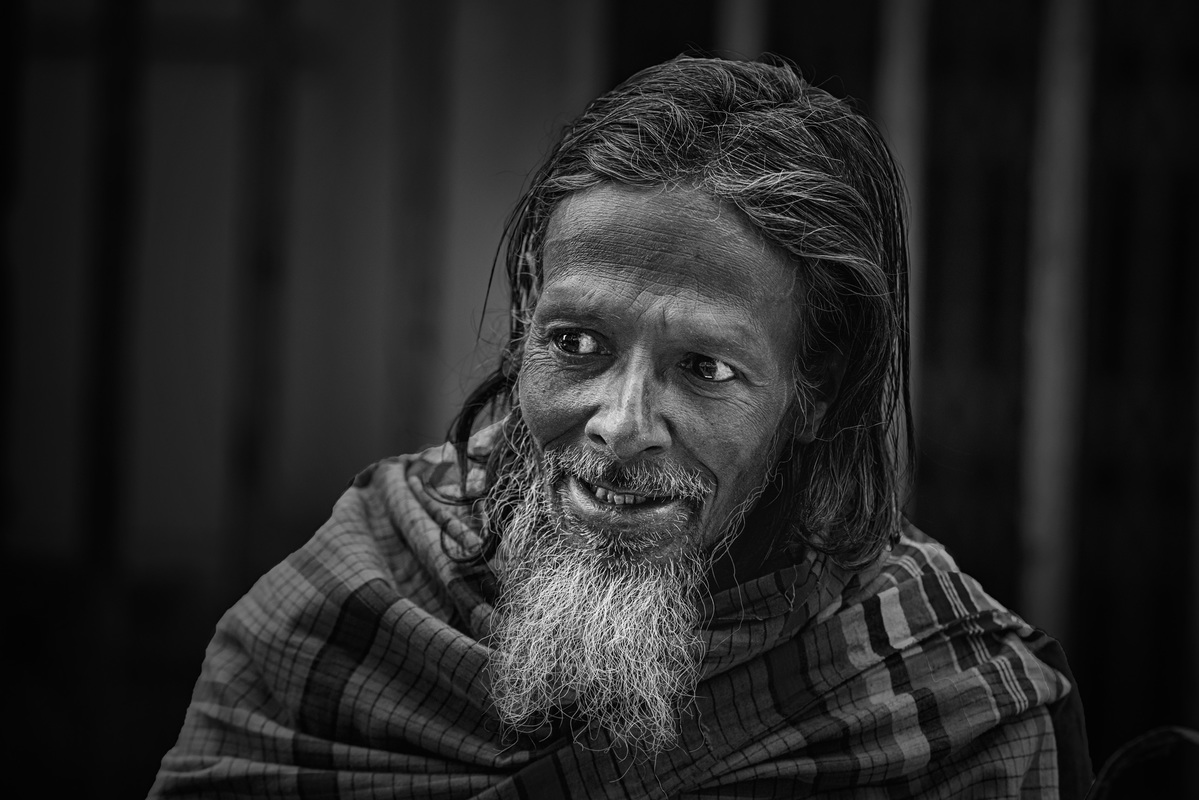 The elder on the street