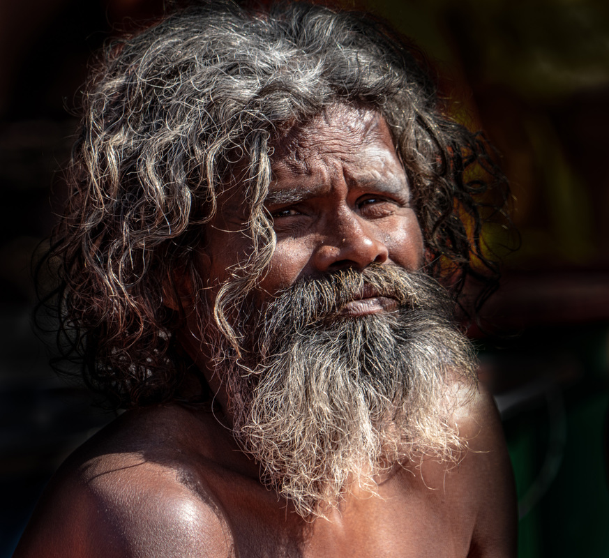 The portrait of old man 3