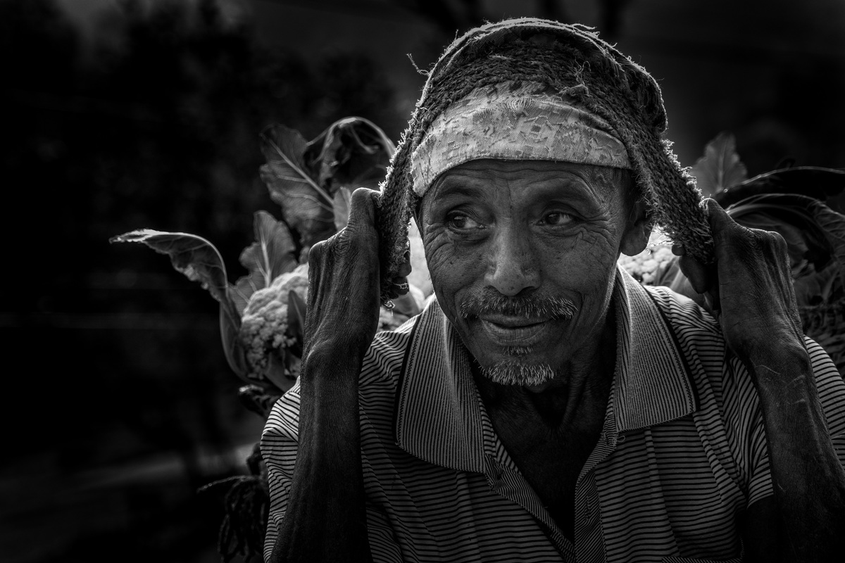 The father carrying the basket 2