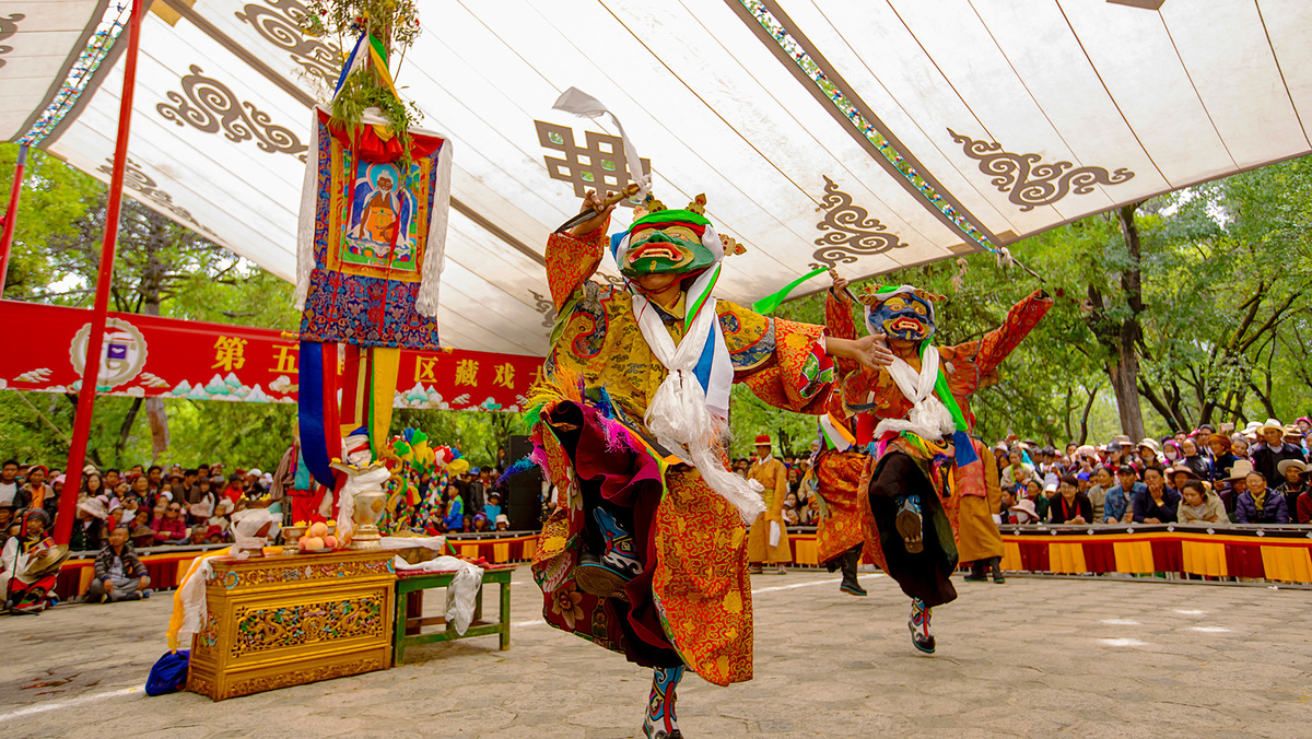 Tibetan opera show 2