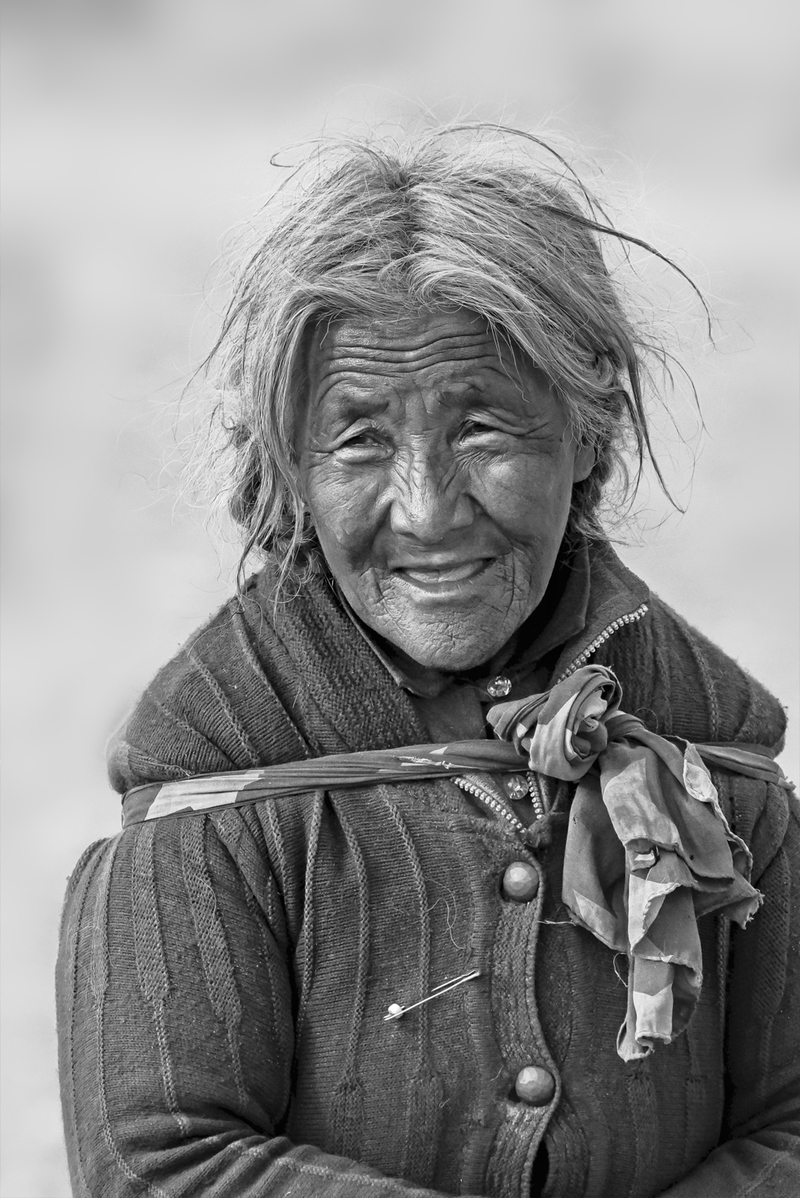 Ladakhi Grandmom