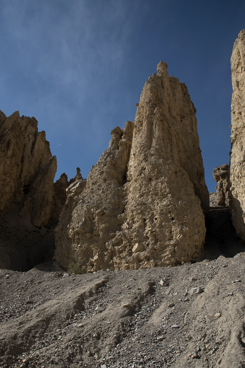 Texture of a rotten hills