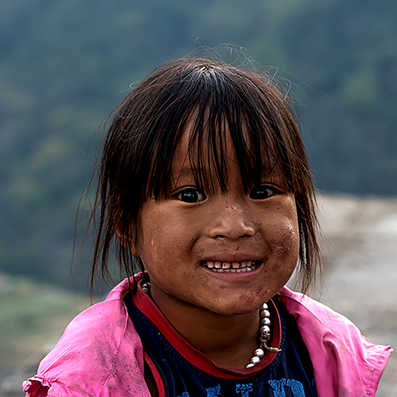 Angami tribal child