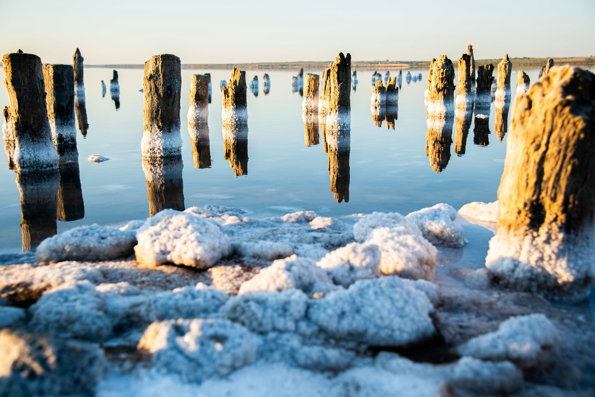 Дзеркальні води Куяльника.