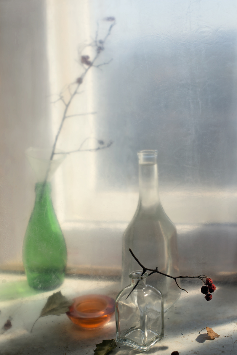 акварельный закат