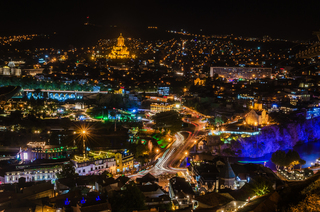 Нічний Тбілісі.