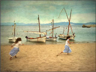 Corriendo por la playa