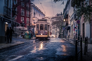 Дощь у Ліссабоні