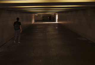 Самотній (метро Лісова під час карантину)