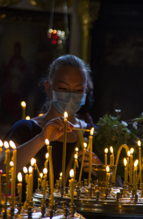 В Церкві (Трійця 2020). (Володимирський собор)