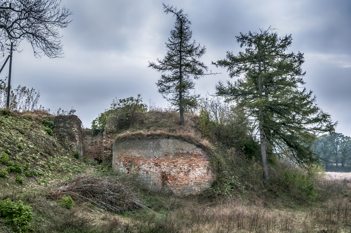 Старий бастіон Олицького замку