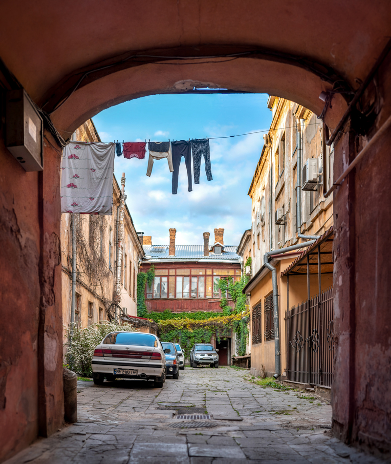 Сказочный одесский дворик