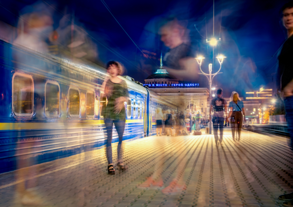 На одесском перроне 