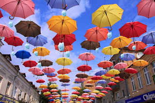 Житомирські парасольки (колаж)