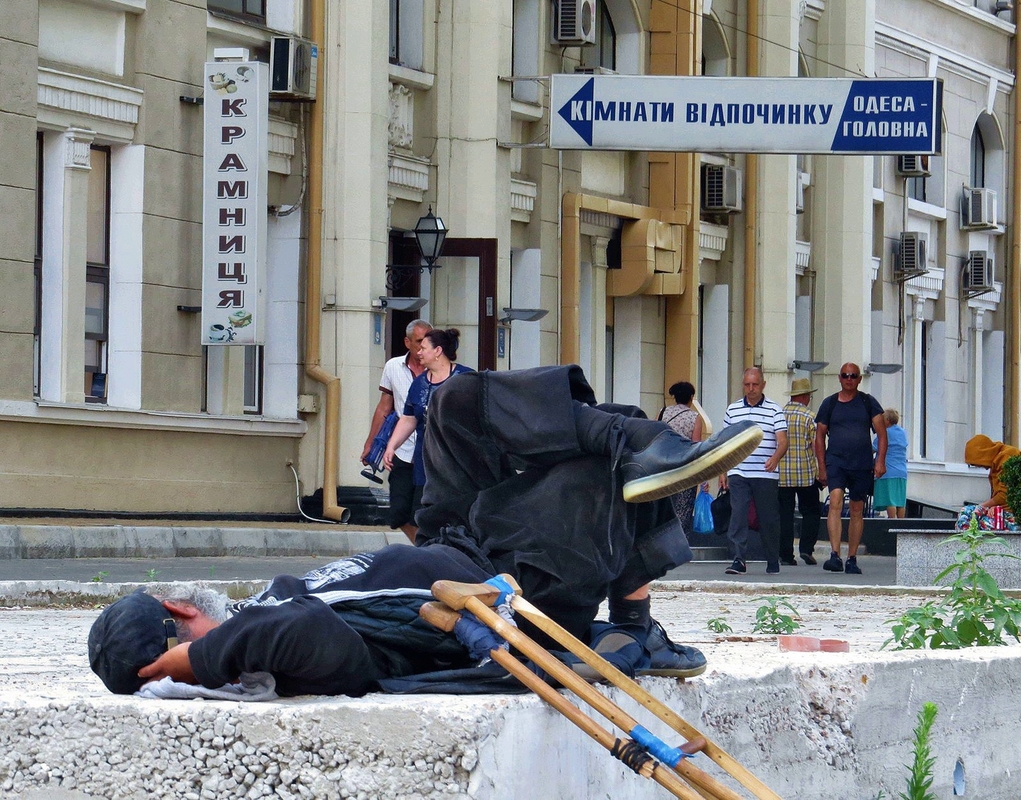 Одесса: ЖД вокзал